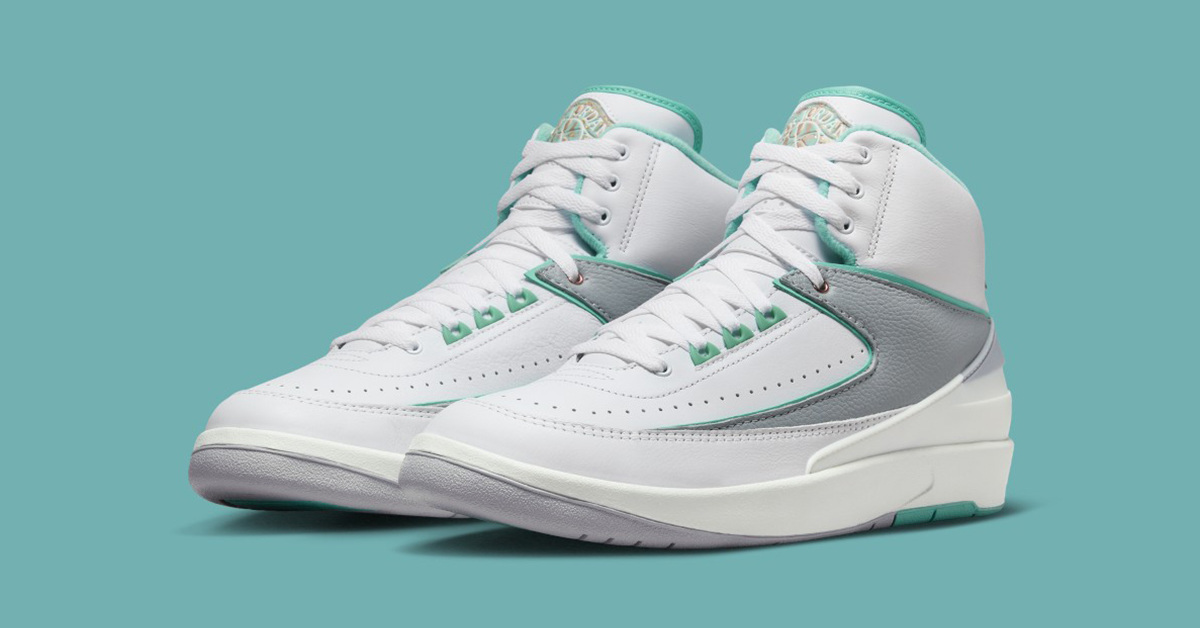 Ein Hauch von Sommerglanz mit dem Air Jordan 2 WMNS „Crystal Mint“